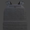 Tactical Vest With Modular Pockets And Adjustable Straps For Outdoor Use 3d model