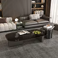 Modern coffee table 3d model