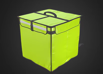 Take-out box US group take-out express box delivery 3d model
