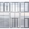Contemporary Double Doors With Glass Panels And Multiple Styles For Interior Exterior