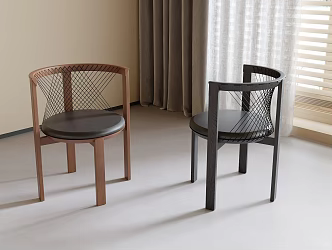 Dining Chair Single Chair 3d model