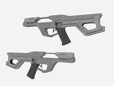 toy gun 3d model