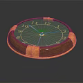 Modern clock wall clock 3d model