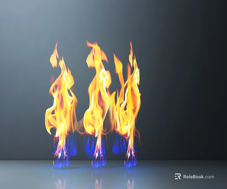 Commercial Industrial Flame Heating Equipment With High Performance For Professional Use 3d model 