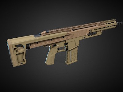 Weapons Assault Rifle model