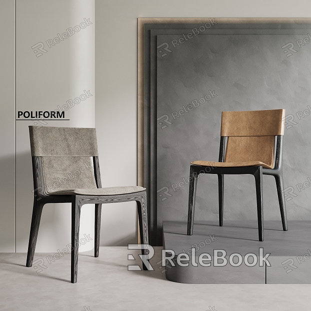 Single Chair Dining Chair model