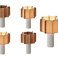 Creative Solid Wood Table Lamp Arc Shape Table Lamp Bedroom Small Table Lamp Arc Round Nordic Table Lamp Desktop Table Lamp 3d model