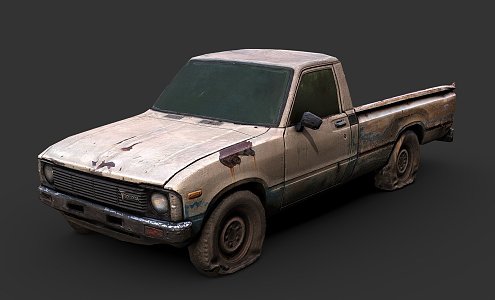 Technical truck 3d model