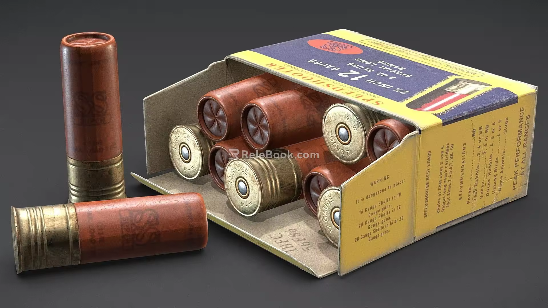 Modern Bullets 3d model