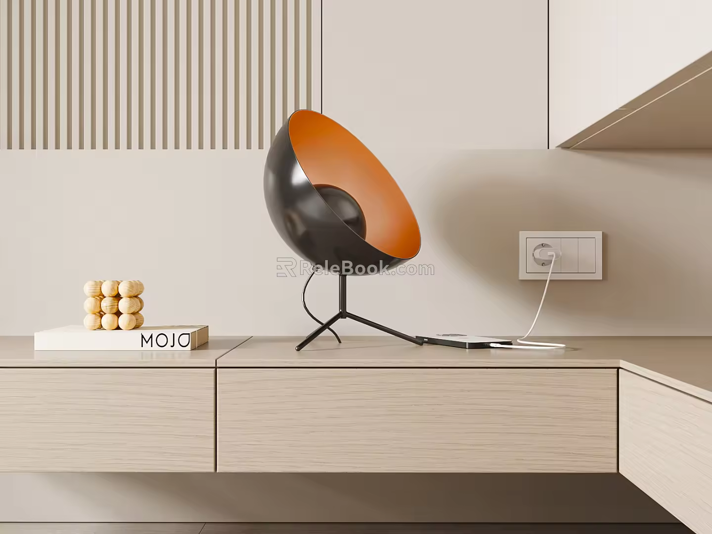 Modern table lamp 3d model