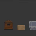 Household Storage Boxes Featuring Wooden Cardboard And Plastic Materials For Home Organization