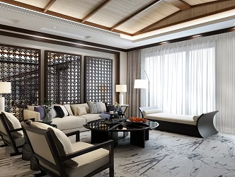 Southeast Asia Meeting Room Meeting and Negotiation Room 3d model