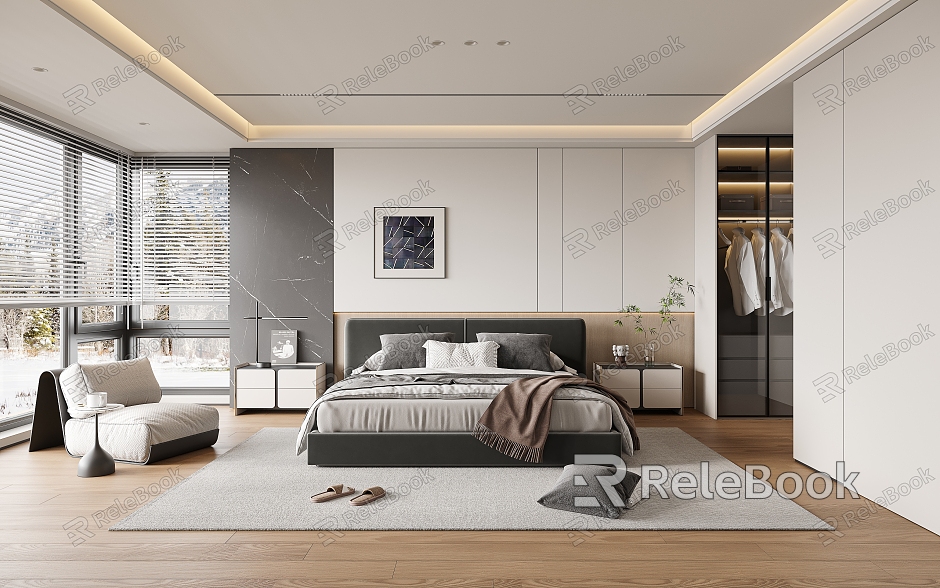 Modern Bedroom model