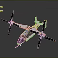 Futuristic Black And White Quadcopter Drone With Rotors And Streamlined Fuselage Design