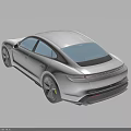 White Modern Sports Car With Sleek Exterior Design Red Interior And Alloy Wheels