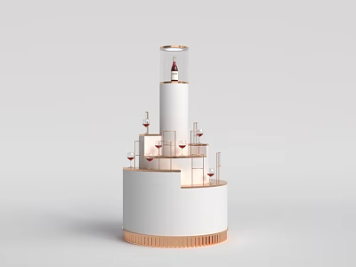 Liquor Device 3d model