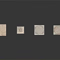 Various Carved Stone Decorative Pedestals And Pillar Bases For Decoration