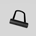 Modern Black Sleek Door Handle With Minimalist Design For Home Interior