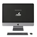 Sleek Modern Apple iMac Desktop Computer With Display Keyboard And Mouse
