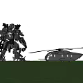 Modern Robot Transformers 3d model