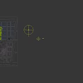 Aerial Planning of Modern Waterfront Architectural Structure with Surrounding Greenery Roads and Urban Buildings
