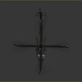 Realistic Military Helicopter Model With Main Rotor Tail Rotor And Cockpit