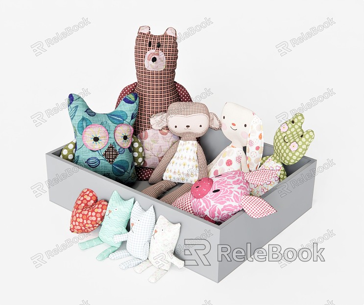 Modern toy doll doll puppet cat doll ornaments model