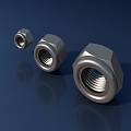 Modern Screw Hardware Phillips Screw 3d model