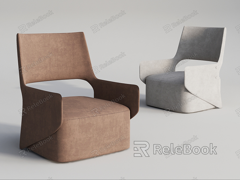 Modern Single Sofa Leisure Chair model