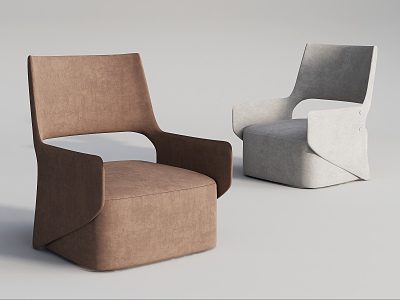 Modern Single Sofa Leisure Chair model