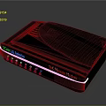 Classic 56k Modem for Computer Dial Up Internet Networking Device 3d model