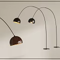 Floor lamp combination 3d model