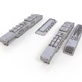 Metal Industrial Equipment Components With Various Structural Designs And Shapes