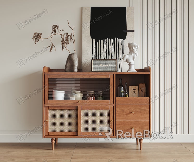 Quiet Entrance Cabinet model