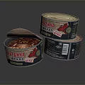 Savory Canned Meat Pate Food Product with Traditional Recipe and Classic Packaging