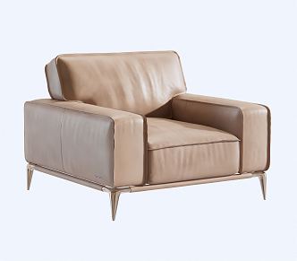 Modern single sofa 3d model