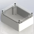 Practical Household Clear Plastic Storage Boxes Different Sizes for Home Organizing