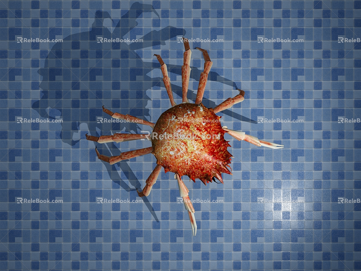 Modern Crab 3d model