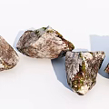 Natural Stone And Wood Elements With Mossy Textures For Home Design