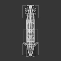 Graf Zeppelin 1931 Airship Model With American Flag Gray Body Windows And Propeller