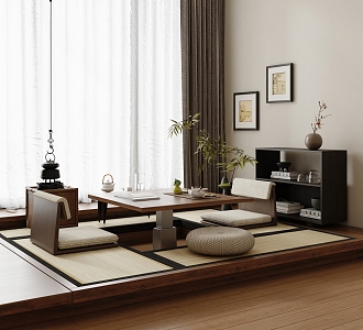 Tatami tea table 3d model