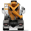 SCANIA Heavy Duty Concrete Mixer Truck With Large Mixing Drum For Construction