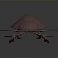 Realistic Pink Isopod 3D Model With Smooth Exoskeleton And Detailed Appendages