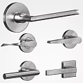 Modern Black Door Handles With Various Stylish Designs For Interior Home Doors