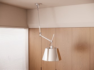 Modern metal wall lamp 3d model