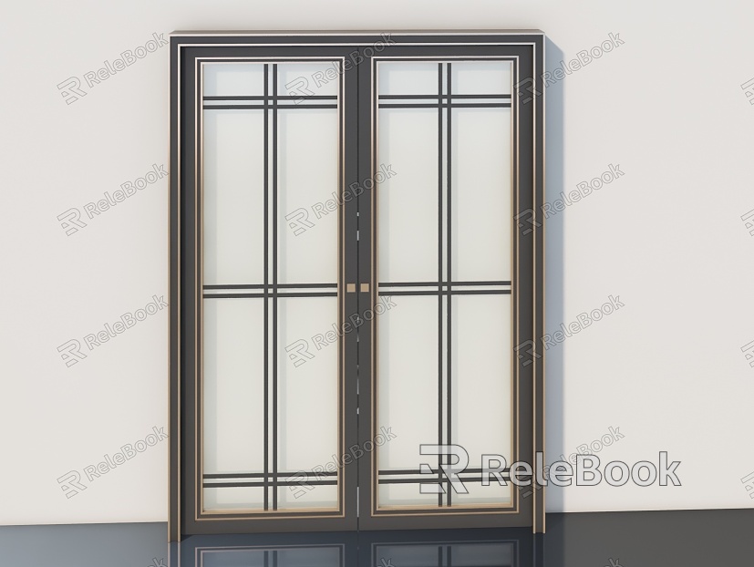 Door and window aluminum alloy window security door model