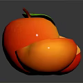 Fresh Red Apple With Whole And Sliced Pieces Showing Flesh And Core On Dark Background