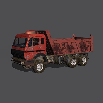 Industrial LOFT Wagon Dumper 3d model Industrial LOFT Wagon Dumper 3d model