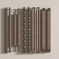 Assorted Modern Door Handles With Stylish Metal And Wooden Designs For Home Decor