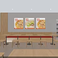 Wanghuo Laoyou Fen Restaurant Exterior With Orange Signboard And Modern Facade
